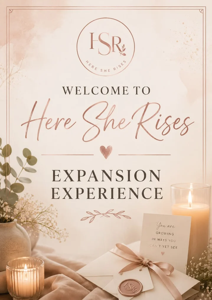 Women gathered at a Here She Rises experience